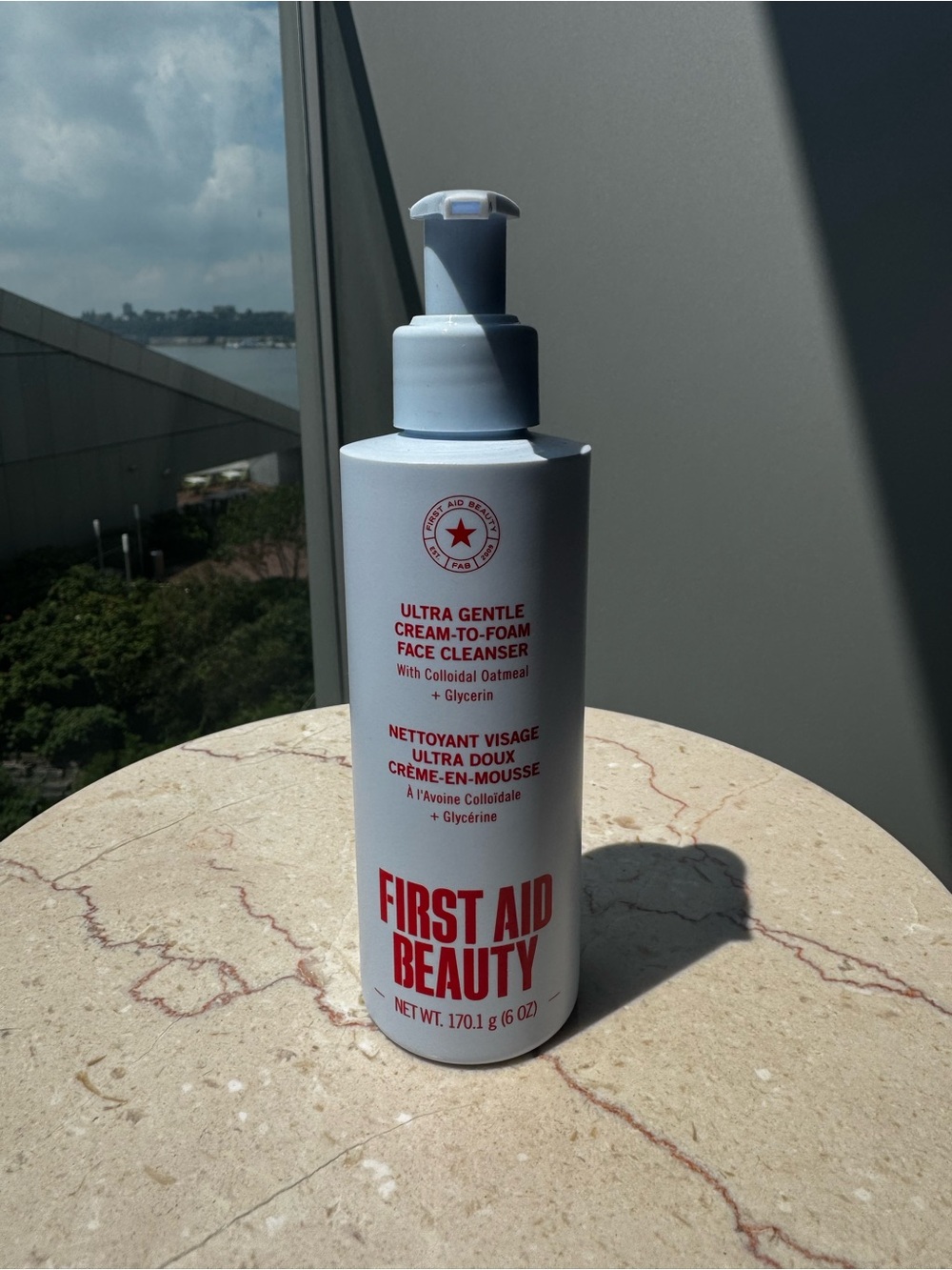 First Aid Beauty Ultra Gentle Cream-to-Foam Face Cleanser - Picture 3 of 3